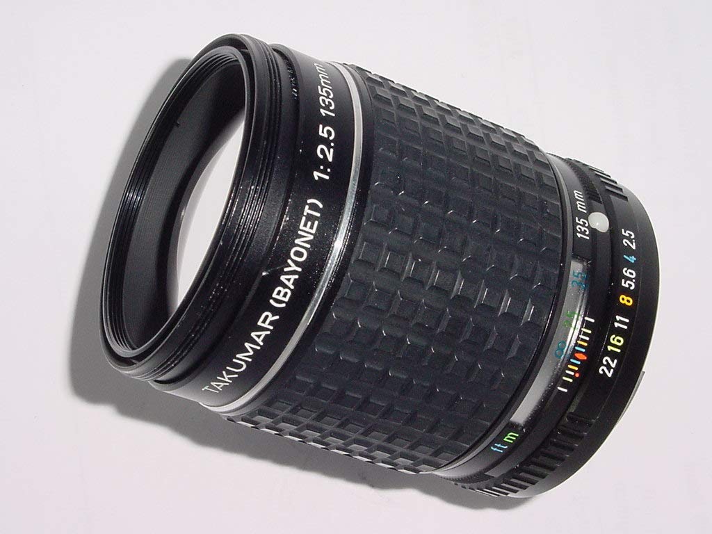 PENTAX ASAHI TAKUMAR K (BAYONET) MOUNT 135MM F/2.5 TELEPHOTO PRIME LENS