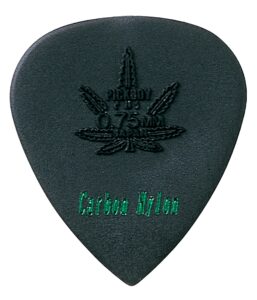 pickboy hi-modulous, reefer pick, carbon/nylon, 0.75mm, 10 picks