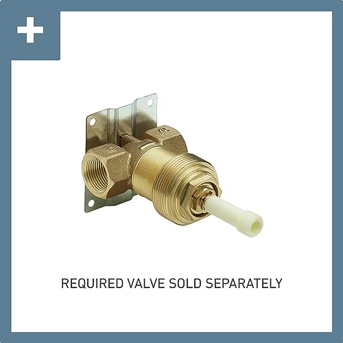 Moen S3600 Brass ExactTemp Volume Control Shower Rough-in Valve, 3/4-Inch IPS Connection