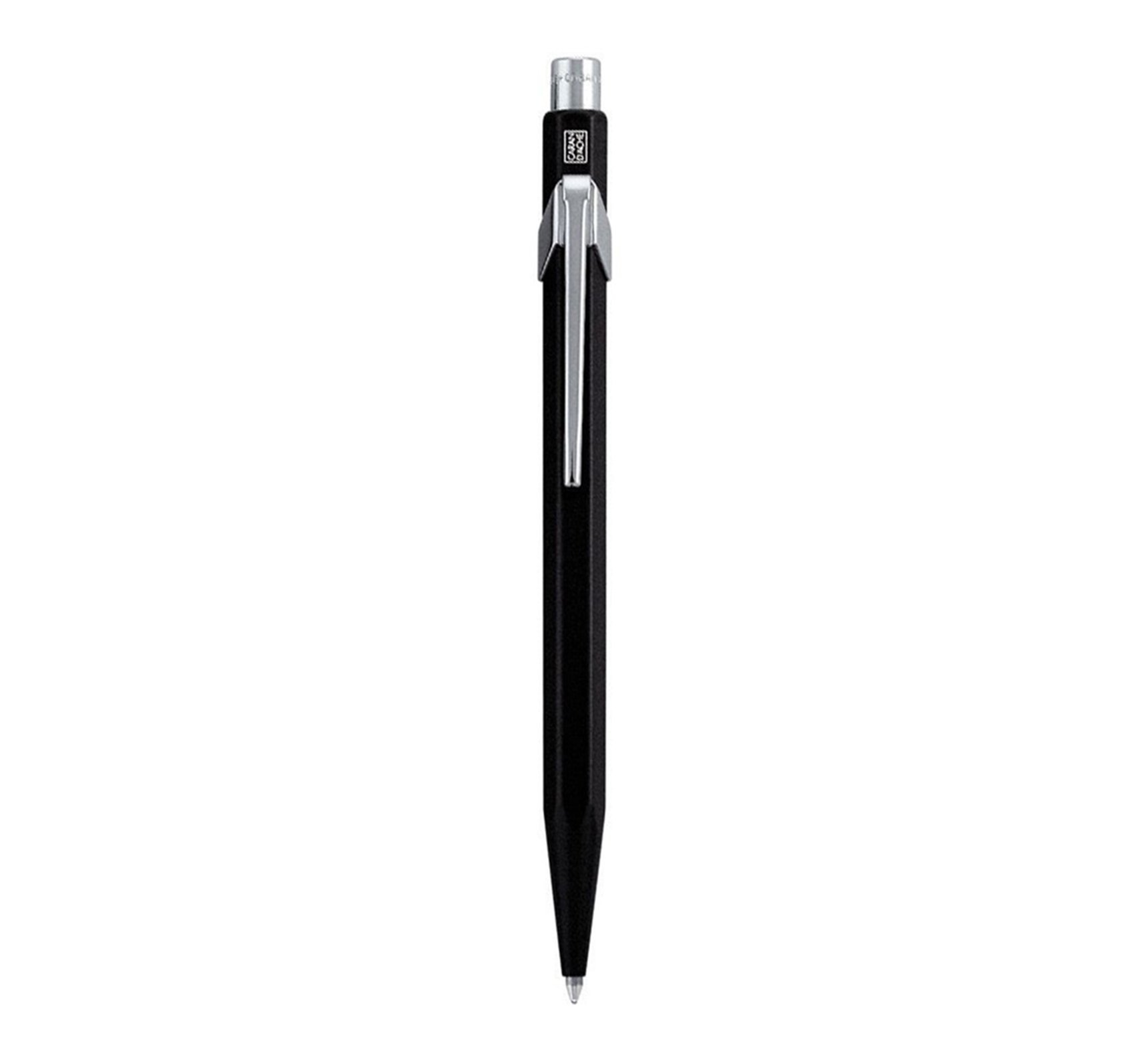 Caran d'Ache 849 Metal Range Ball Pen - Black with Black Cartridge