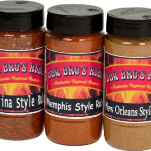 BBQ BROS RUBS (Southern Style) - Barbecue Spices Seasonings - Use for Grilling, Cooking & Smoking - Meat Rub, Dry Marinade, Rib Rub & Meat Seasoning - Great on; Steak, Chicken, Pork, Beef, Brisket