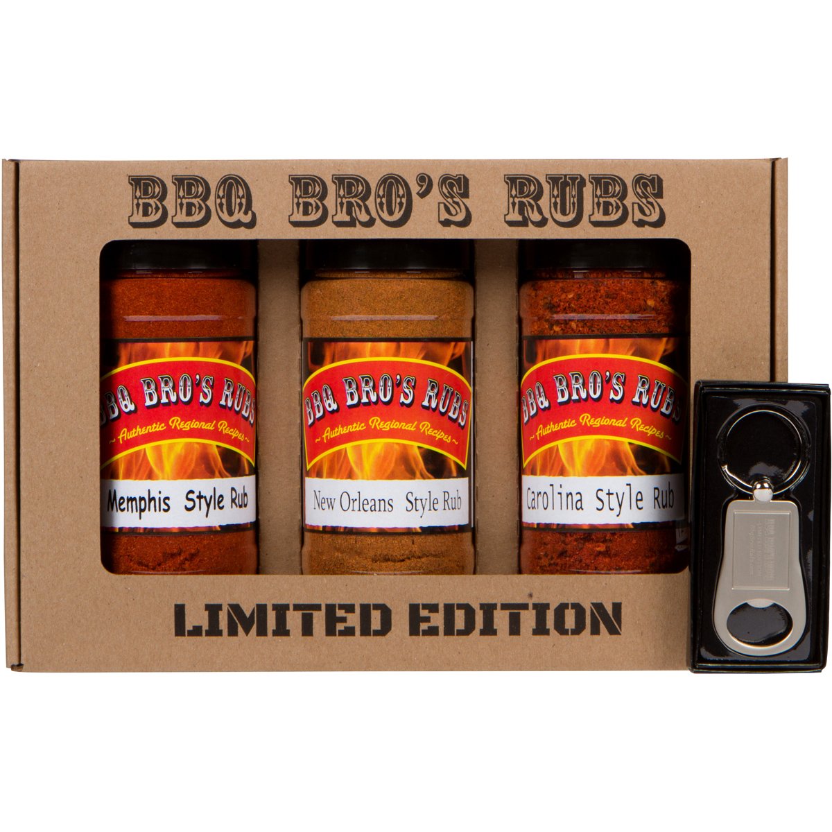 BBQ BROS RUBS (Southern Style) - Barbecue Spices Seasonings - Use for Grilling, Cooking & Smoking - Meat Rub, Dry Marinade, Rib Rub & Meat Seasoning - Great on; Steak, Chicken, Pork, Beef, Brisket