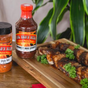 BBQ BROS RUBS (Southern Style) - Barbecue Spices Seasonings - Use for Grilling, Cooking & Smoking - Meat Rub, Dry Marinade, Rib Rub & Meat Seasoning - Great on; Steak, Chicken, Pork, Beef, Brisket