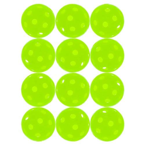 Jugs Sports Pickleballs, Vision Enhanced Green, 1 Dozen