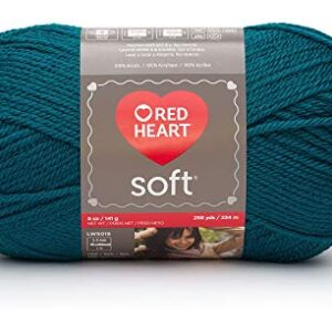 Bulk Buy: Red Heart Soft Yarn (3-Pack) Teal E728-9518