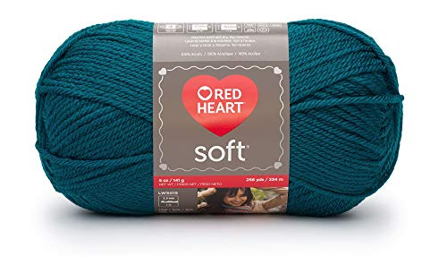 Bulk Buy: Red Heart Soft Yarn (3-Pack) Teal E728-9518