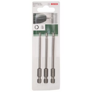 Bosch 2609255971 89mm Torx Screwdriver Bit Set with Standard Quality (3 Pieces)