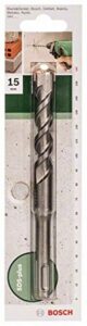 bosch accessories 2609255531 160mm sds-plus hammer drill bit with diameter 15mm