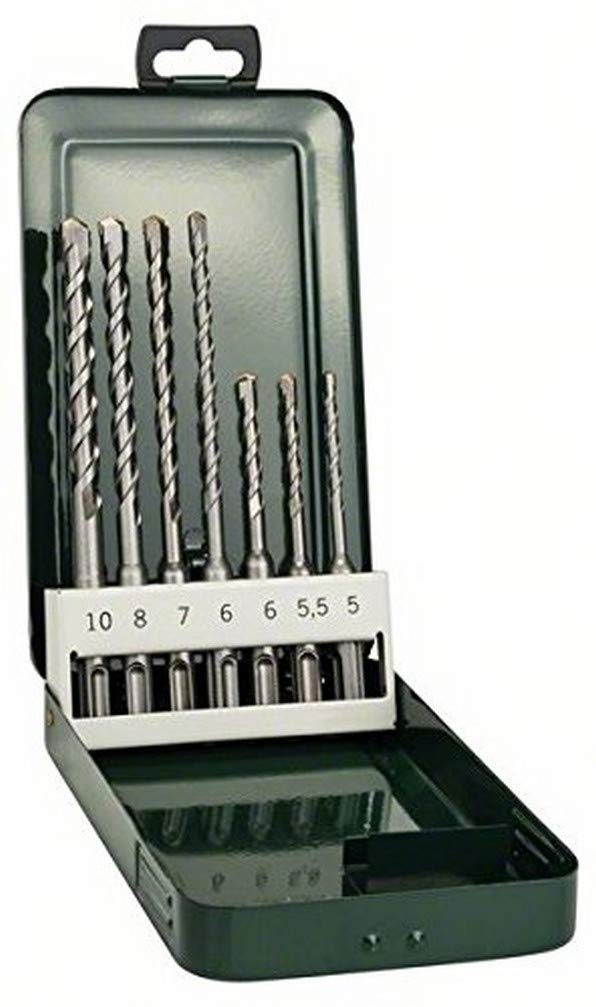 Bosch 2609255544 SDS-Plus Hammer Drill Bit Set (7 Pieces)