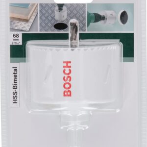 Bosch 2609255615 HSS Bi-Metal Holesaw with Diameter 68mm