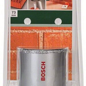 Bosch 2609255626 Tungsten Carbide Grit Holesaw with Diameter 73mm