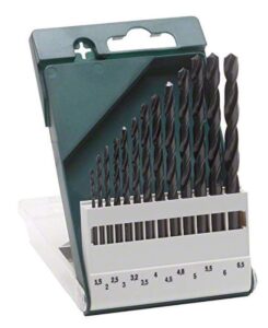 bosch 2609255031 hss-r metal drill bit set, 13 pieces