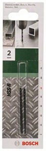 bosch 2609255002 metal drill bits hss-r with diameter 2.0mm