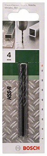 Bosch 2609255007 Metal Drill Bits HSS-R with Diameter 4.0mm