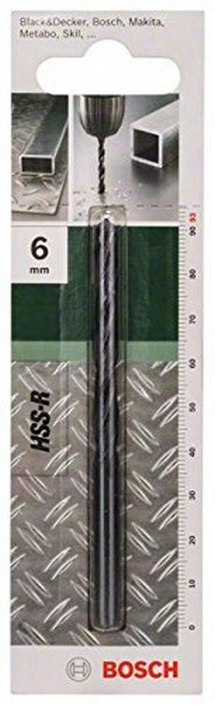 Bosch 2609255013 Metal Drill Bits HSS-R with Diameter 6.0mm