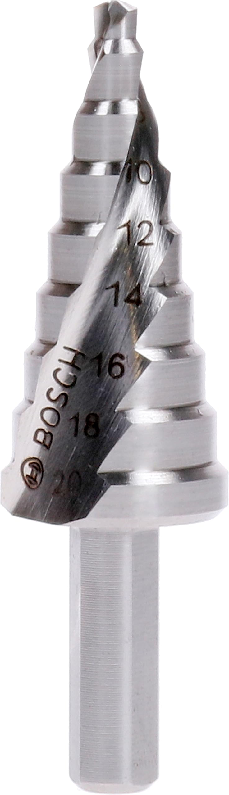 Bosch 2609255115 4-20mm x 75mm HSS Step Drill Bit