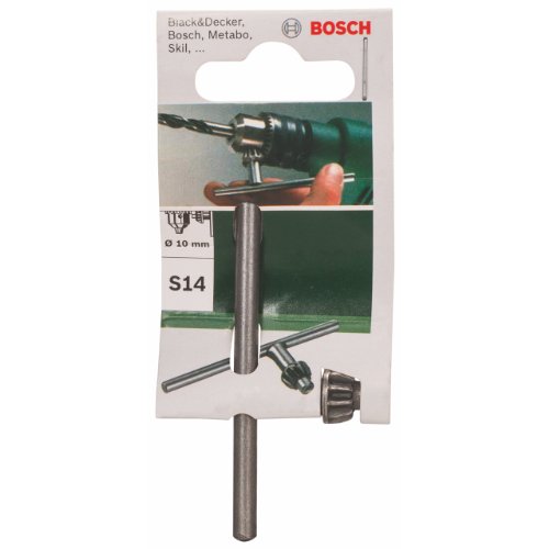 Bosch Accessories 2609255710 10mm S14 Chuck Key, Silver, Pack of 1