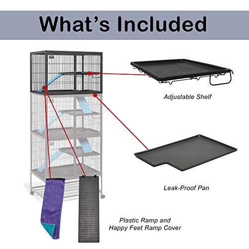 MidWest Homes for Pets 183 Ferret Nation Add-On Unit, 1-Year Manufacturer Warranty