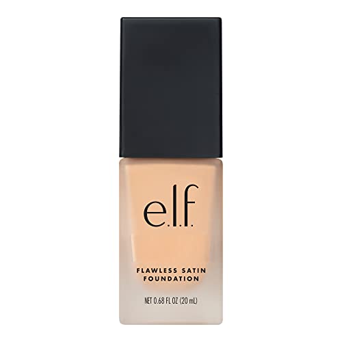 e.l.f. Flawless Finish Foundation, Improves Uneven Skin Tone, Lightweight, Medium Coverage & Semi-Matte, Vegan & Cruelty-Free, Bisque, 0.68 Fl Oz