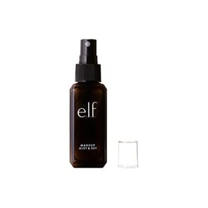 e.l.f. cosmetics mist & set setting spray, hold your face and eye makeup in place all day, 2.02 fl. ounces