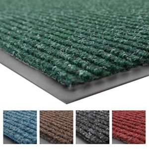 Notrax - 109S0048GN 109 Brush Step Entrance Mat, for Home or Office, 4' X 8' Hunter Green