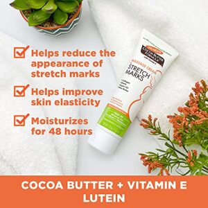 Palmer's Cocoa Butter Formula Massage Cream for Stretch Marks and Pregnancy Skin Care, 4.4 Ounces (Pack of 2)