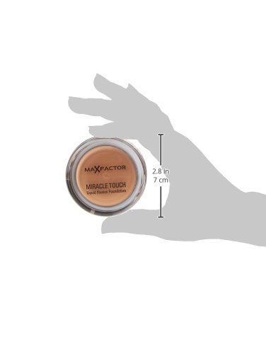 Max Factor Miracle Touch Liquid Illusion Foundation, No. 85 Caramel,1per Pack (1 x 11.5 g)