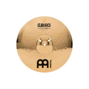 Meinl 14" Medium Crash Cymbal - Classics Custom Brilliant - Made in Germany, 2-YEAR WARRANTY (CC14MC-B)