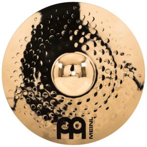 Meinl 17" Medium Crash Cymbal - Classics Custom Brilliant - Made in Germany, 2-YEAR WARRANTY (CC17MC-B)