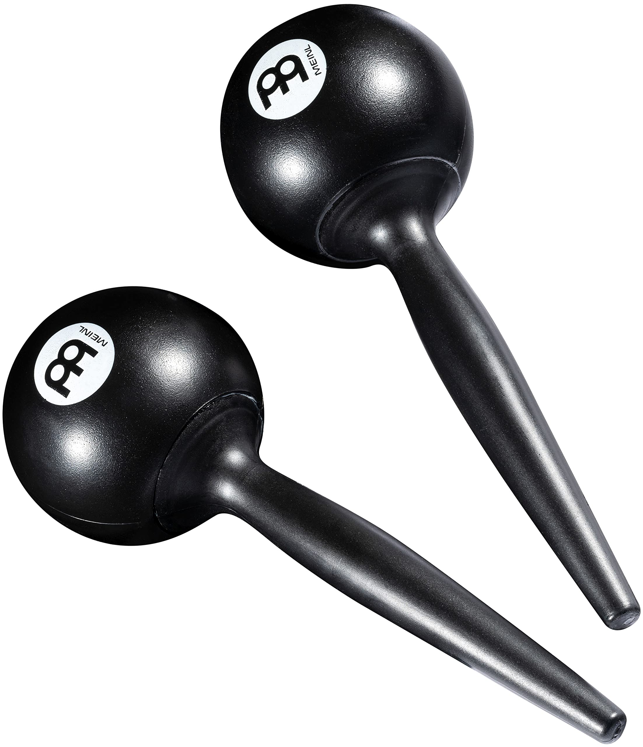 Meinl Percussion PM3BK Plastic Maracas, Black