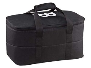 meinl percussion gig bongo drum bag — standard size — heavy-duty fabric and carrying grip (mstbb1)