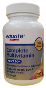 equate - complete ultra men's health, 100 tablets