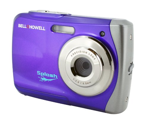 Bell + Howell WP7 16 MP Waterproof Digital Camera with HD Video, Purple