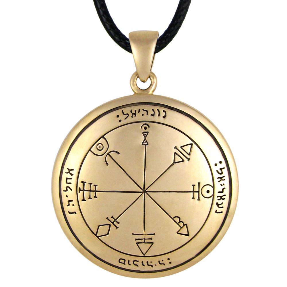 Moonlight Mysteries Bronze First Pentacle of Venus for Love Talisman