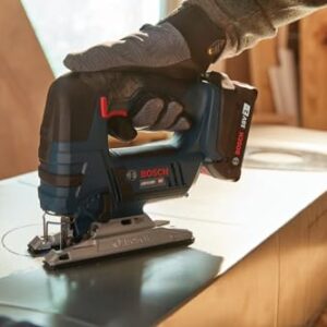 BOSCH 18-Volt Lithium-Ion Cordless Jig Saw Bare Tool JSH180B,Blue