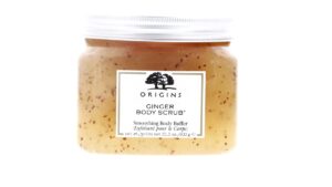 origins ginger body scrub smoothing body buffer, 600g by origins