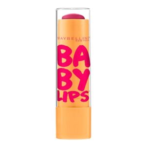 Maybelline New York Baby Lips Moisturizing Lip Balm, Cherry Me, 0.15 oz.