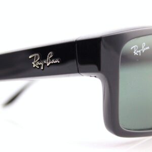 RB4151-601 Sunglasses Black w/Green Lens 59mm