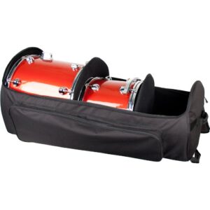 Multi-Tom Drum Bag with Wheels by Protec, Model CP200WL, Black