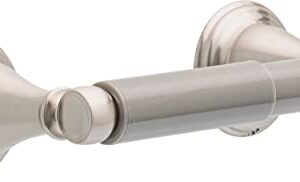 DELTA 79650-BN Windemere Toilet Paper Holder, 8.31 x 3.46 x 2.36 Inches, SpotShield Brushed Nickel