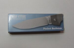 bushman pocket folder w/ clip knife