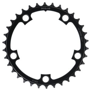 sram red/force/rival/apex 34t 10-speed 110mm black chainring, use with 50t