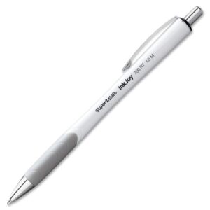 Paper Mate InkJoy 700RT Retractable Ballpoint Pens, Medium Point, White Barrel, Black Ink, 12-Count