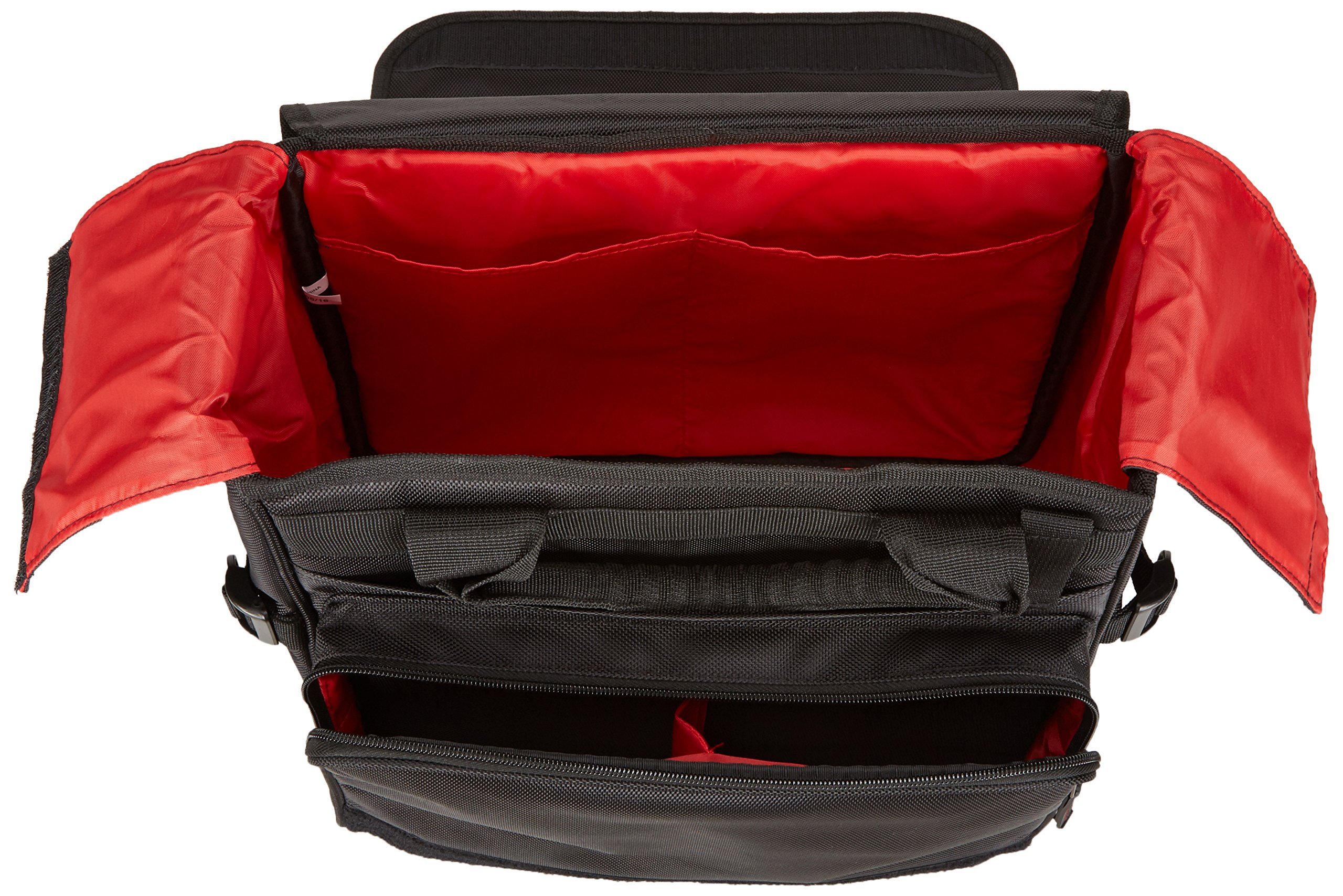 Magma LP Bag 40 II DJ Record Bag (Black/Red)