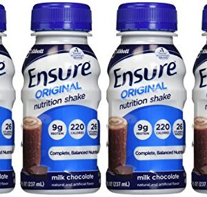 Ensure Complete Balanced Nutrition Creamy Milk Chocolate Shake 6 pk - 8 oz (Pack of 4)