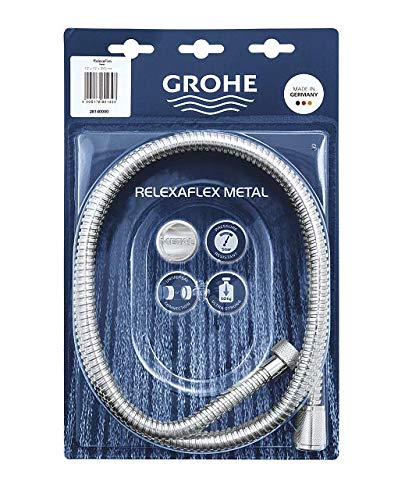 Grohe 28140000 79" Metal Hose, Chrome