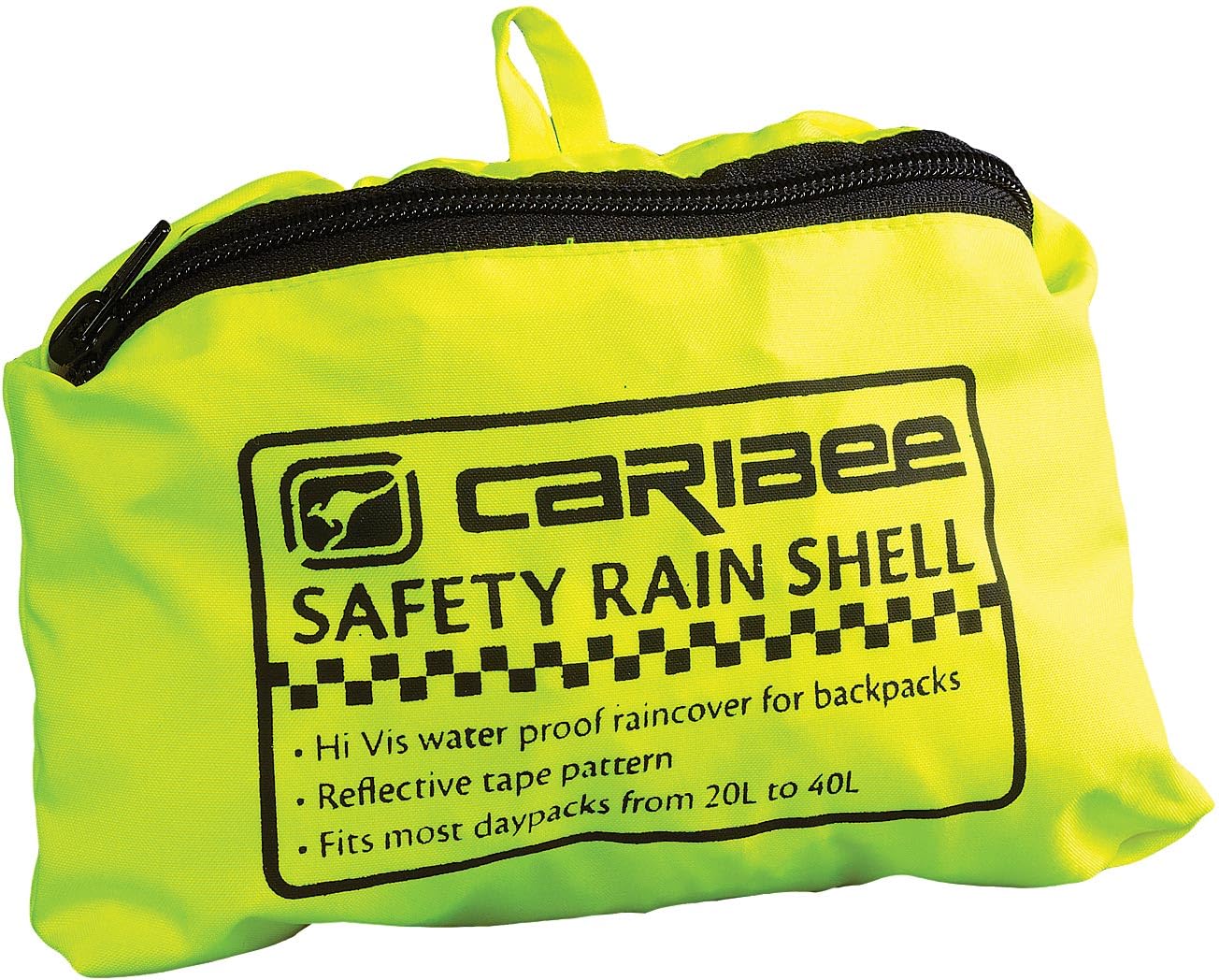 Caribee Waterproof Safety RAIN Shell (Fluro Yellow)