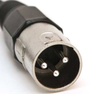 Seismic Audio - SAXLX-2 - 2' Black XLR Male to XLR Female Patch Cable - Balanced - 2 Foot Patch Cord