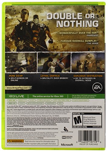 Army of TWO The Devil's Cartel - Xbox 360