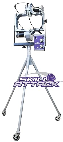 Skill Attack Volleyball Machine, an Individual Training Tool for Serve Receive, Defensive and Attacking Drills